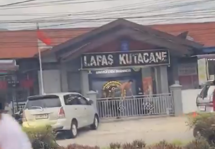 50 Narapidana Lapas Kutacane Kabur dengan Membobol Pintu dan Atap